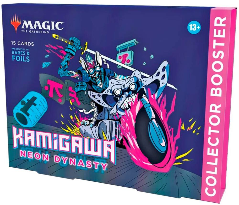 Magic The Gathering: Kamigawa Neon Dynasty - Collector Booster Omega Pack