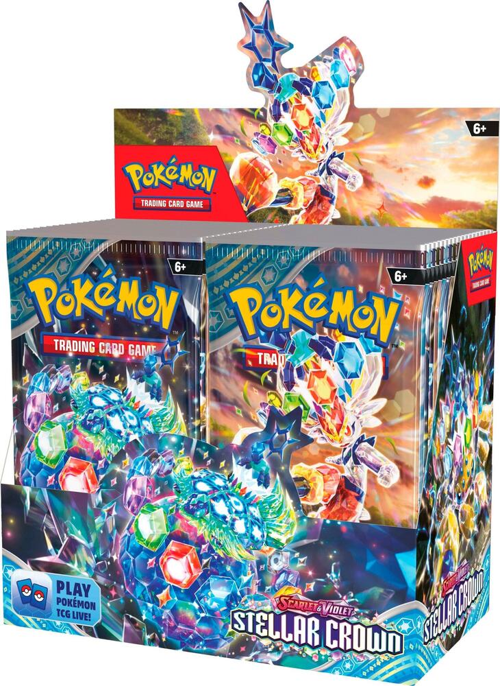 Pokémon - Trading Card Game: Scarlet & Violet Stellar Crown Booster Box