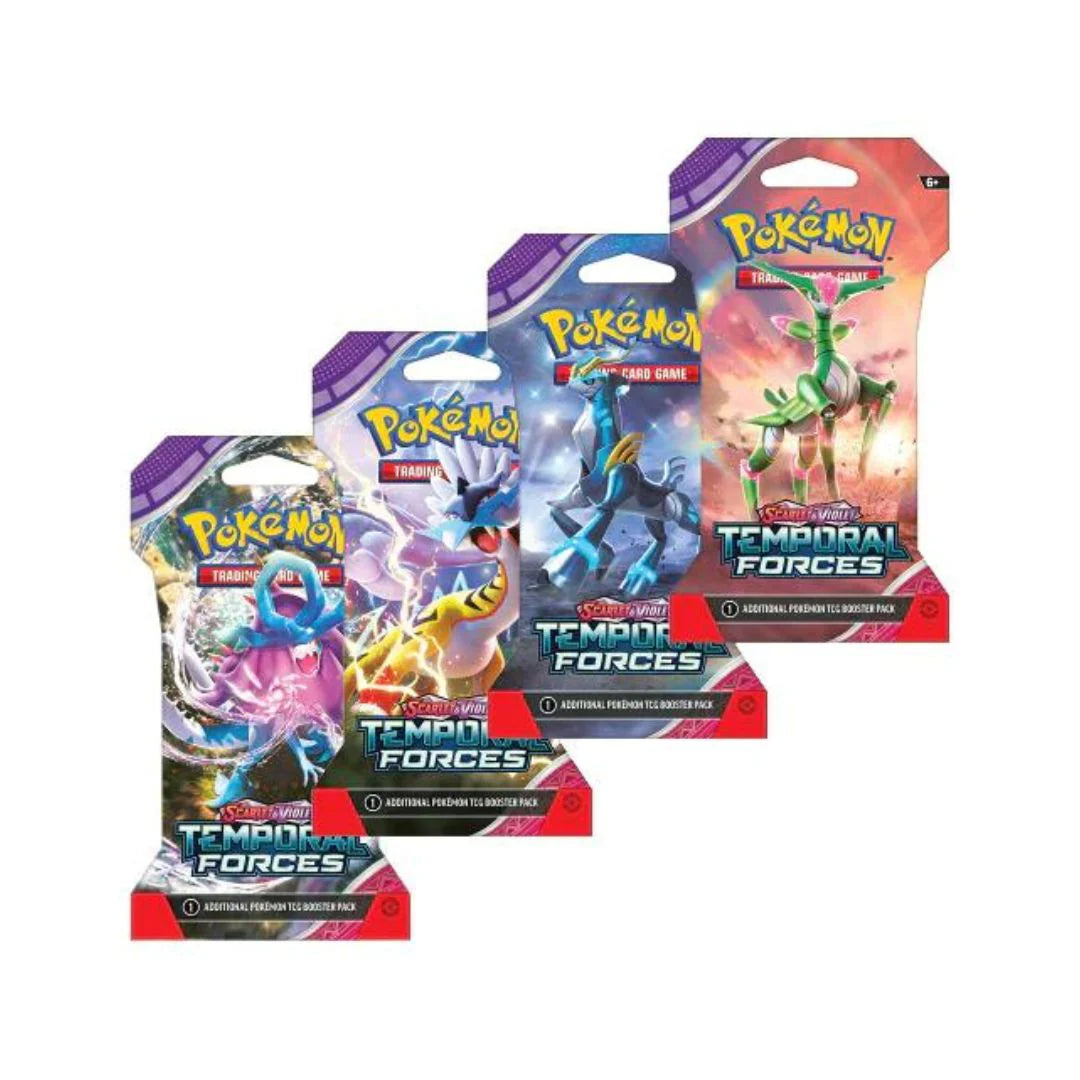 Pokémon - Trading Card Game: Scarlet & Violet Temporal Forces Sleeved Booster Pack